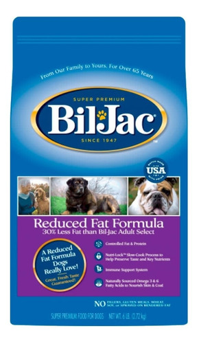 Bil Jac Reduced Fat  6.8 Kg