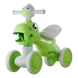 Triciclo Infantil Equilibrio Sin Pedales Dinosaurio Musical