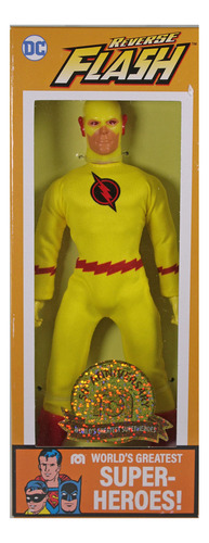 Mego Dc Reverse Flash - Figura De Accion De 50 Aniversario D