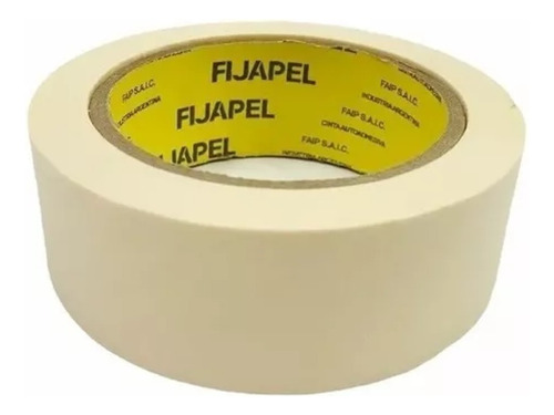 Cinta De Papel Enmascarar Fijapel 36mm X 40m Blanco Pint X12