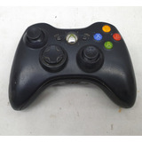 Nao Funciona - Controle Xbox 360 Preto  / Ler Descricao 