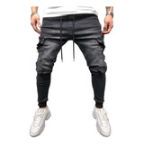 Pantalones Deportivos Casuales Para Hombre Strech Jeans