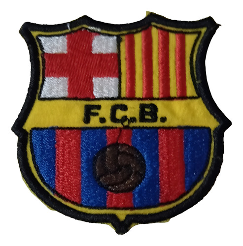 Parche Bordado Termoadhesivo Barcelona F C Futbol