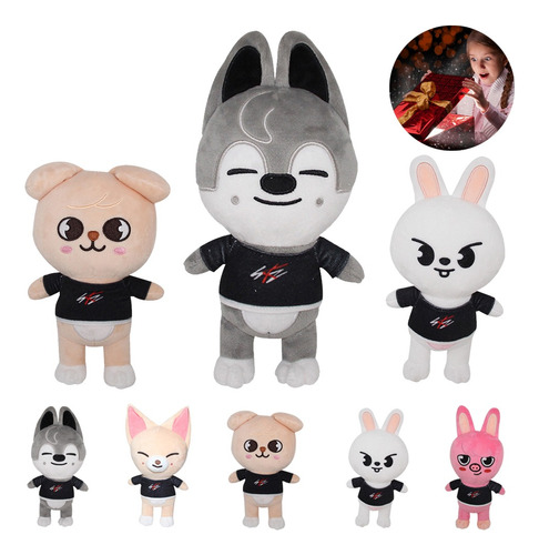 Skzoo Stray Kids K Pop Kawaii Animales Peluches 20 Cm