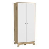 Closet Z Bicolor 81 X 180 X 50 Rta Duna Blanco