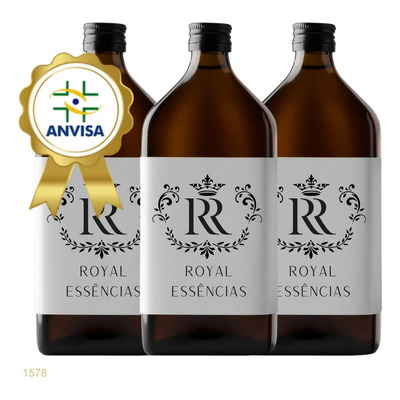 Kit 3 Bases P Perfume Pronta C Fixador Premium\u002F Anvisa 800ml | Frete grátis