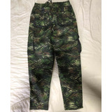 Sudadera Pantalón Impermeable Cargo Militar - Usada Talla L