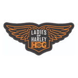 Patch Bordado Ladies Of Harley 31cm  Hdm106l310a144