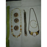 Lote  Antiguas Pulseras Collares Bijouterie - Precio X Todo