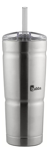 Bubba, Vaso Botella Termo Acero Inox. Con Tapa Popote 710 Ml