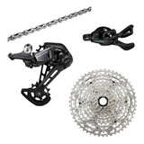 Kit Trocador Cambio Cassete Corrente Shimano Deore 12v M6100