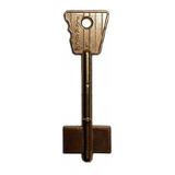 Llave Virgen P/ Copia Doble Paleta Cerradura Trabex X 10u.