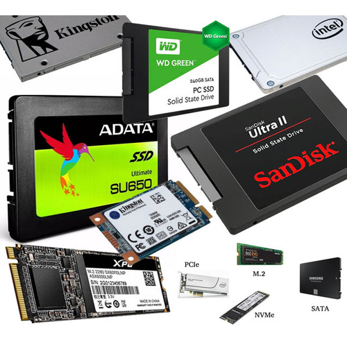 Ssd 480 Sata 3 O M.2 [usado]