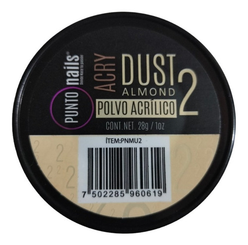 Acrilico Cover Punto Nails 1 Onz Dust Almond