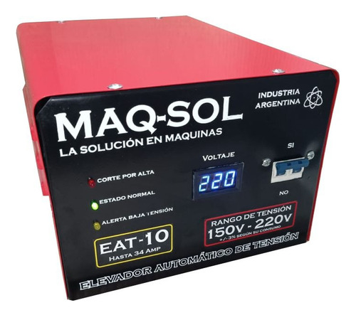 Elevador Maqsol Automático Eat-10 De 32 Amp Ind Arg.