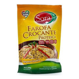 Farofa Crocante Proteica De Soja Sabor Tempero Caseiro 300g