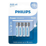 Pilha Alcalina Aaa Philips 1.5v