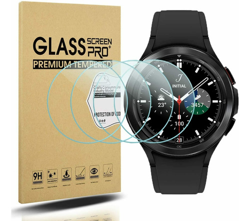 4 - Lámina Vidrio Samsung Galaxy Watch 4, 5 Todos