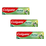 Colgate Herbal Blanqueadora  Kit X3 Pasta Dental 140g