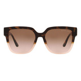 Lentes De Sol Mk Michael Kors Dama Nuevos 390913mk2170u Color Negro Color De La Lente Rosa Color De La Varilla Café Color Del Armazón Negro Diseño Único