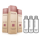 Inoar Keratina Brasileña G Hair Aleman Kit 250 Ml X 3  