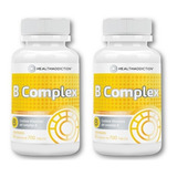 2 Pack B Complex Healthaddiction. Complejo B. 120 Tabletas