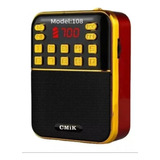 Radio Retro Recargable Cmik Mk-108 Digital Fm/usb/sd/aur/mp3