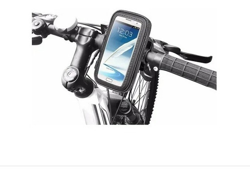 Soporte Porta Celular Moto Bolso Impermeable Estuche Bici