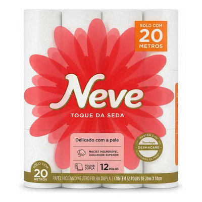 Papel Higiênico Folha Dupla Neve Compac Leve 12 E Pague 11 | MercadoLivre