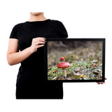 Quadro / Poster Com Moldura  Cogumelo Natureza P7005