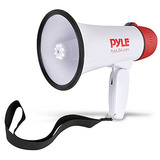 Altavoz Megáfono Pa Bullhorn - Pyle - Sirena Y Luces Led