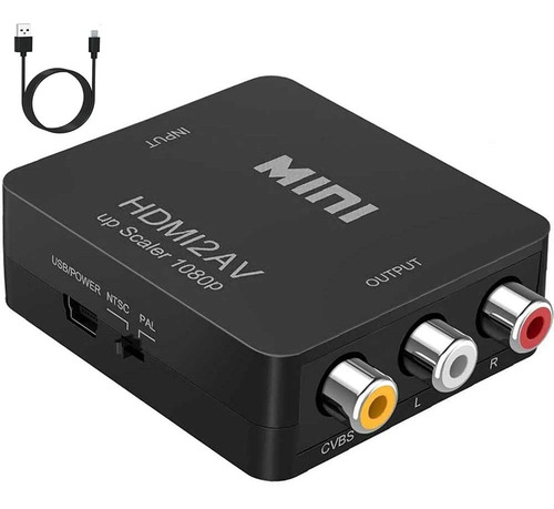 Anna Tosani Adaptador Hdmi A Rca Convertidor, 1080p Hdmi A A