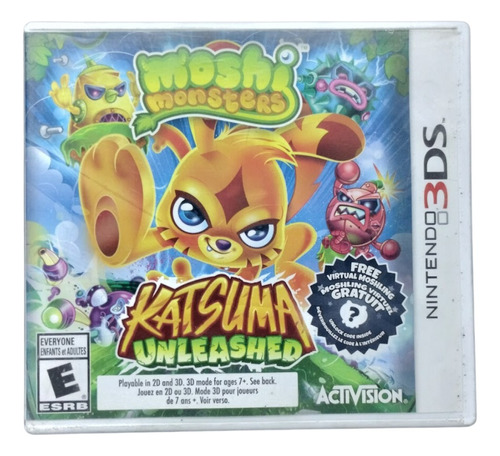 Moshi Monsters Katsuma Unleashed Juego Original Nintendo 3ds