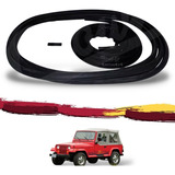 Kit Empaque Int/ext Vidrio Parabrisas Jeep Wrangler Yj 87-95