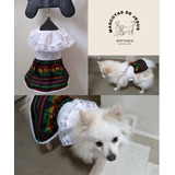 Ropa Mascota Vestido Para Perro O Gato Estilo Septiembre 