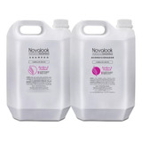 Shampoo + Acondicionador Novalook Keratina Retino 5l Combo