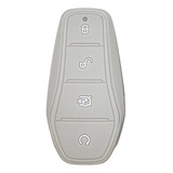 Car Key Case Cover Protector Control Remoto Key Fob Gris