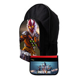 Mochila Y Cartuchera Promo Freefire #191