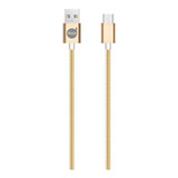 Cabo Micro Usb Para Usb - 90cm - Dourado - Dazz