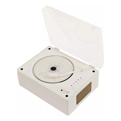 Reproductor Portátil De Cd De Audio Bluetooth Blanco | Meses sin interés