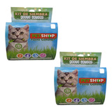 2 Kit Siembra Pasto Gatuno 120 Gr Set Completo