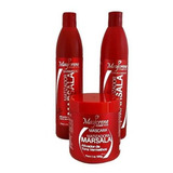 Kit Matizador Marsala Maycrene ( Shamp + Cond + Másc )