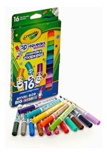 Marcadores De Pip-chirridos Crayola 16-count