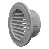 Difusor Redondo Diametro 10cm - Plastico Gris