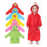 Poncho Chubasquero Infantil Impermeable Para Lluvia