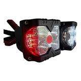 Faros Duallys Led Strobo Rojo Luz Principal Blanca Tipo Baja