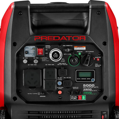 Generador 5000 W Nuevo Silencioso Dual  Predator | Meses sin interés