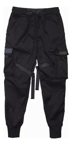 Pantalón Deportivo Táctico Cyberpunk Techwear De Moda Japone