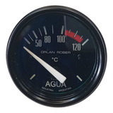 Reloj Temperatura  Agua Negro Classic 52 Mm 12v. Orlan Rober