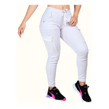 Pantalon Jogger Tipo Cargo Para Dama Con Stretch Itzi 465